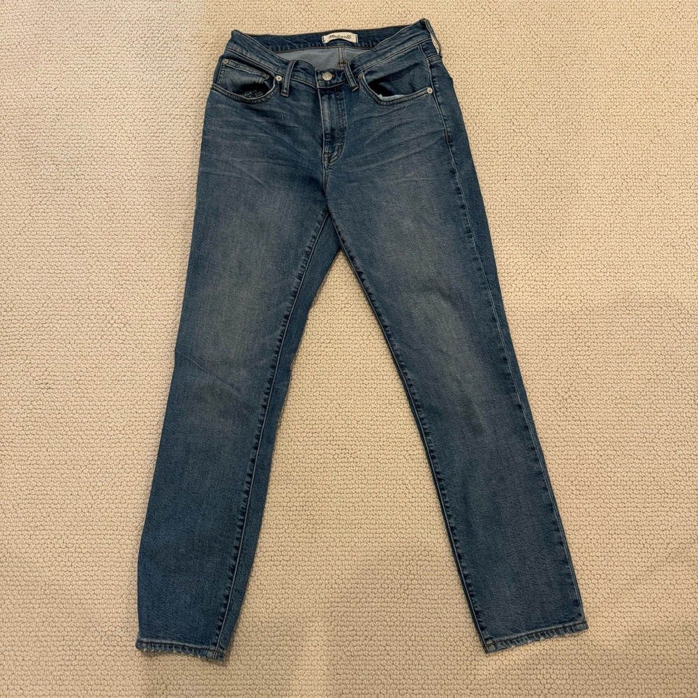 Madewell Slim Boyfriend Blue Jeans | Size 25 - Picture 2 of 6